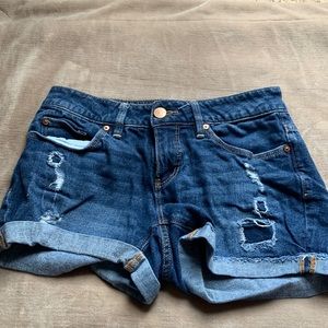 Blue, faded glory ripped shorts